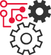 Scalability and regulatory compliance icon