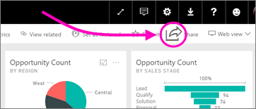 Power BI share a report