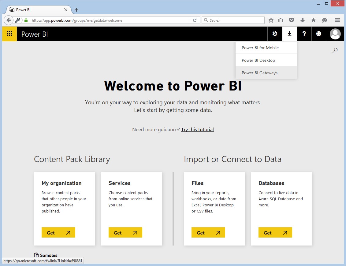 Welcome to power BI