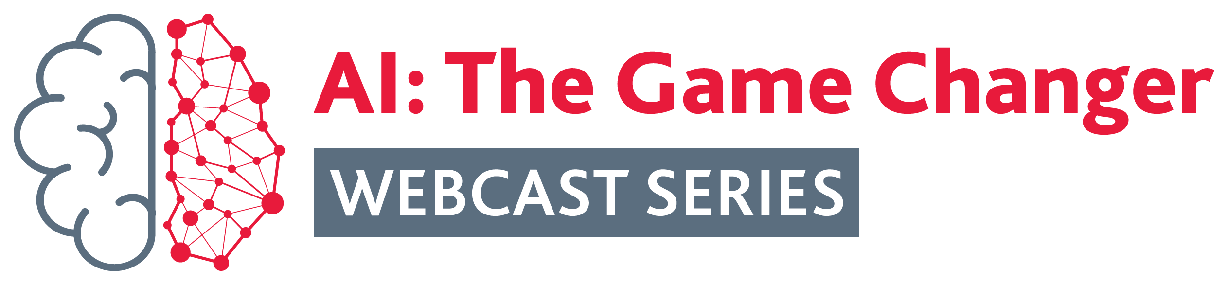 AI The Gamechangers webcast series logo