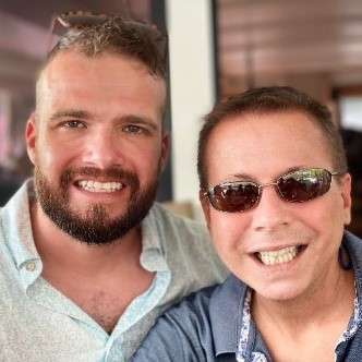 Photo of Grant Hogan and his husband 3