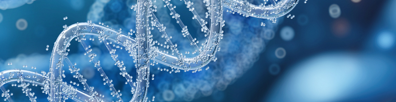 Close-up of DNA