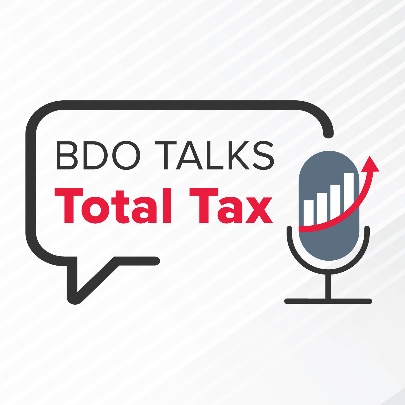 BDO Talks Total Tax Podcast logo.