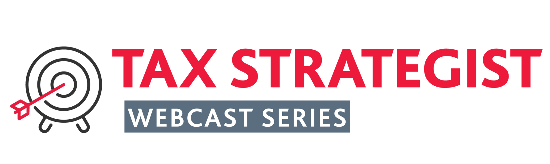 Tax strategist webcast series logo