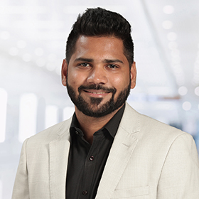 Professional headshot of Vikash Pipara
