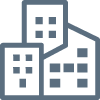 Industrial building icon