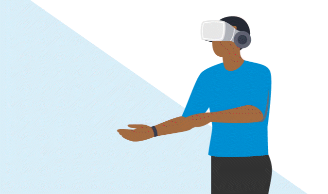 A man wearing a VR headset.