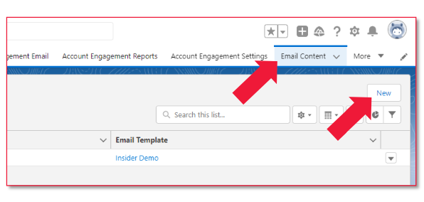 How to build a new email in Pardot Lightening