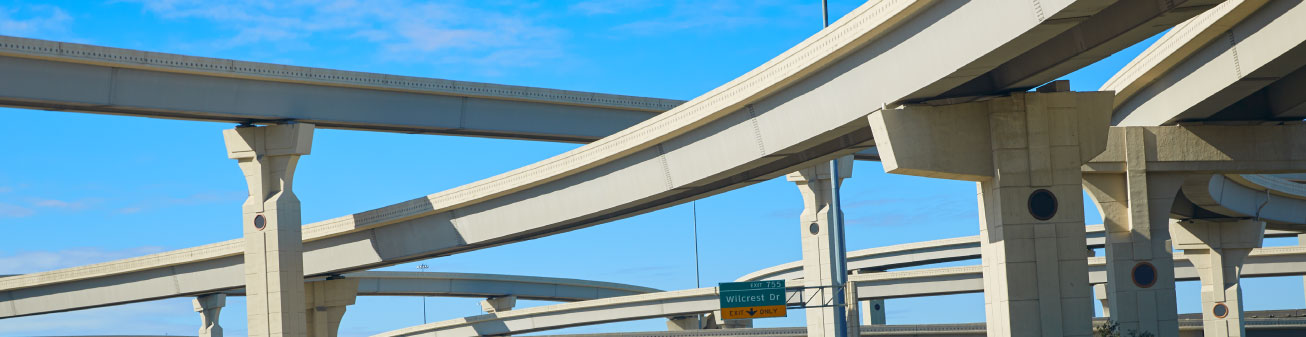 Highways intersecting