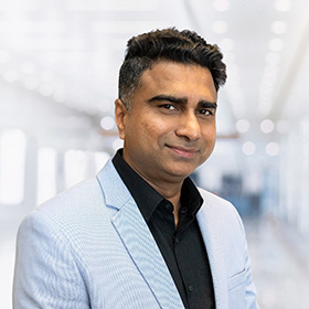 Professional headshot of Sudeep Sachindranath