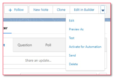How to test an email in Pardot Lightening