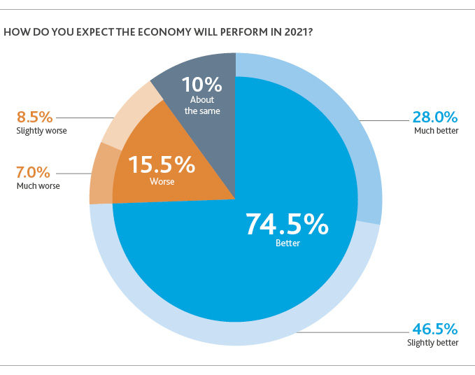 Chart of Economy Performance in 2021