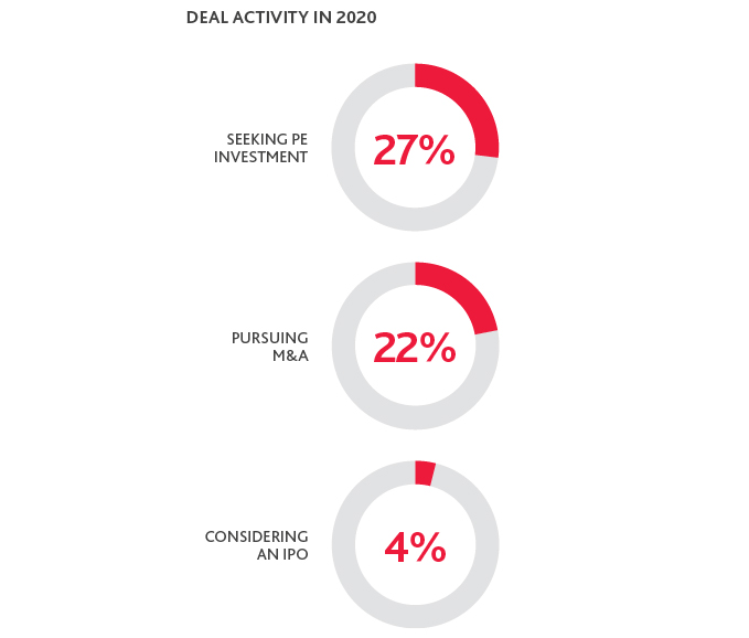 Graphs of Deal Activity in 2020