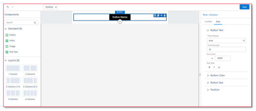 How to add images in Pardot Lightening