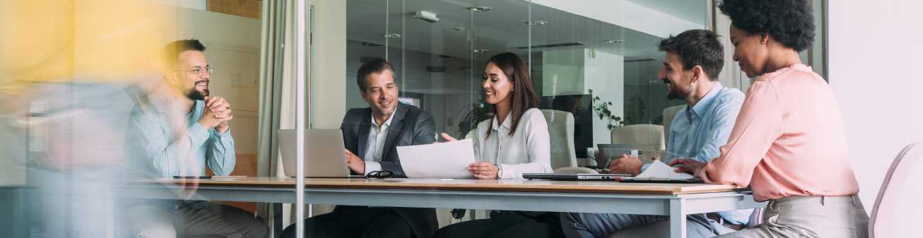 BDO Employees in a Meeting